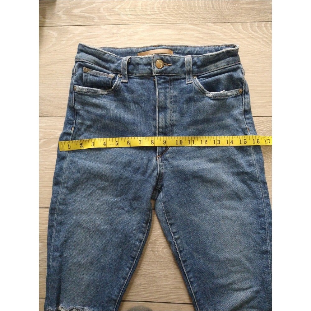 Joe's Jeans - 11" High Rise Skinny Ankle - The Bella - Size 25 - Picture 3 of 9